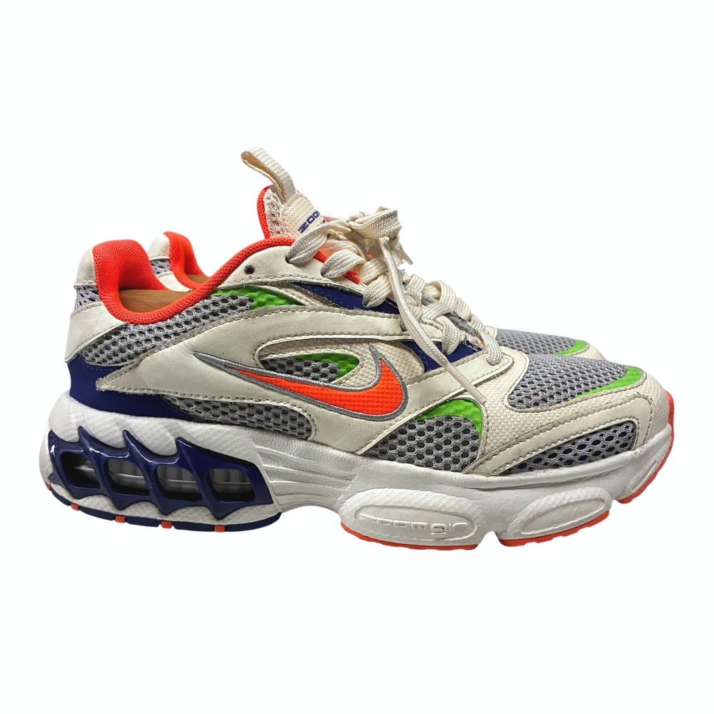 Nike Zoom Air Fire Chunky Running Sneakers Womens 7 White Multicolor Y2K Retro